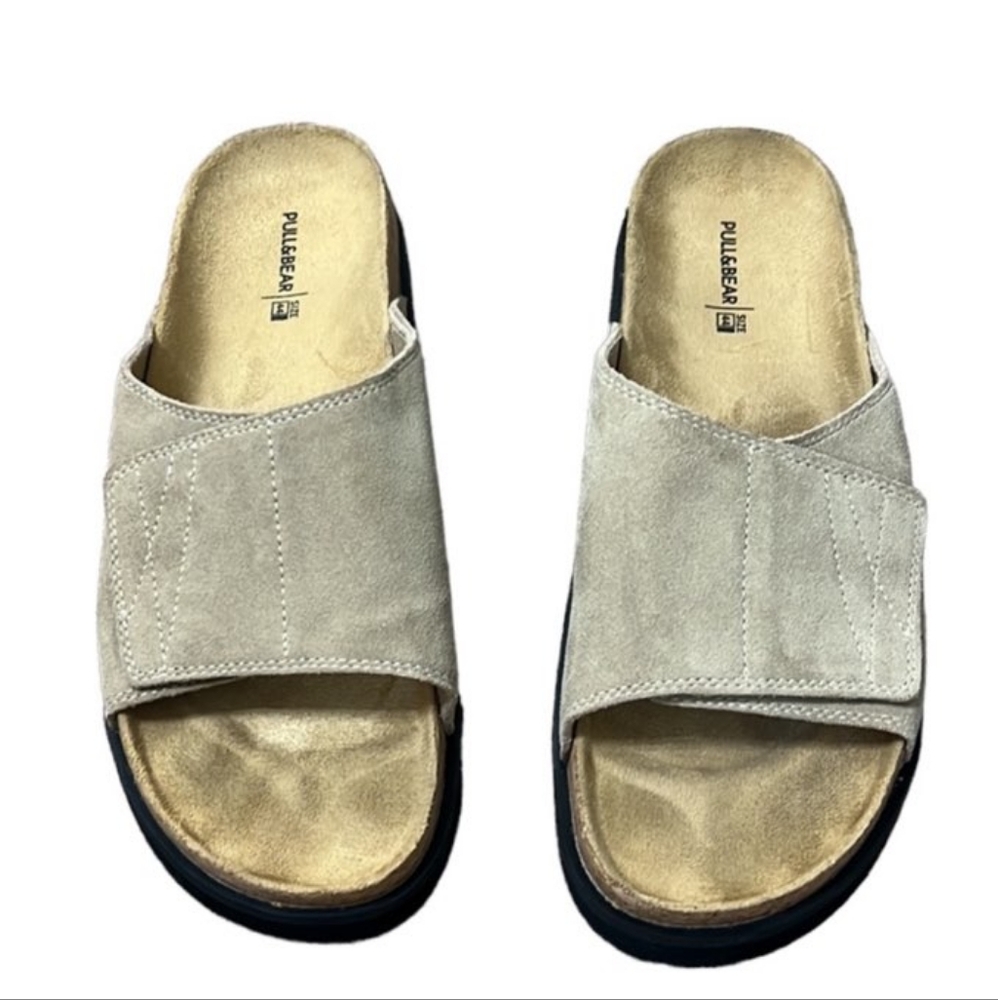 Pull&Bear Faux Suede Sandals Men’s Size 11